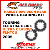 25-1394 HD Touring Electra Glide U/Classic FLHTCU 2005 Rear Wheel Bearing Kit