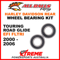 25-1394 HD Touring Road Glide EFI FLTRI 2000-2006 Rear Wheel Bearing Kit