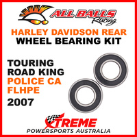 25-1394 HD Touring Road King Police CA FLHPE 2007 Rear Wheel Bearing Kit