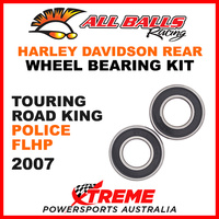 All Balls 25-1394 HD Touring Road King Police FLHP 2007 Rear Wheel Bearing Kit