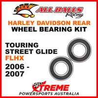 All Balls 25-1394 HD Touring Street Glide FLHX 2006-2007 Rear Wheel Bearing Kit