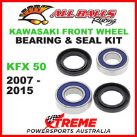 ALL BALLS 25-1395 ATV FRONT WHEEL BEARING KIT KAWASAKI KFX 50 KFX50 2007-2015