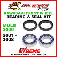 ALL BALLS 25-1404 ATV FRONT WHEEL BEARING KIT KAWASAKI MULE 3000 2001-2008