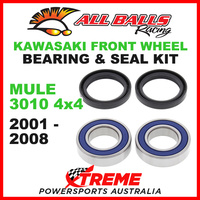 ALL BALLS 25-1404 ATV FRONT WHEEL BEARING KIT KAWASAKI MULE 3010 4X4 2001-2008