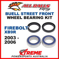 All Balls 25-1404 Buell Firebolt XB9R 2003-2006 Front Wheel Bearing Kit