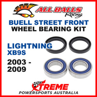 All Balls 25-1404 Buell Lightning XB9S 2003-2009 Front Wheel Bearing Kit