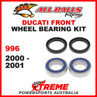 All Balls 25-1404 Ducati 996 2000-2001 Front Wheel Bearing Kit