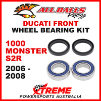 All Balls 25-1404 Ducati 1000 Monster S2R 2006-2008 Front Wheel Bearing Kit