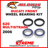 All Balls 25-1404 Ducati 620 Multistrada 2006 Front Wheel Bearing Kit