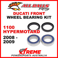 All Balls 25-1404 Ducati 1100 Hypermotard 2008-2009 Front Wheel Bearing Kit