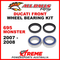 All Balls 25-1404 Ducati 695 Monster 2007-2008 Front Wheel Bearing Kit