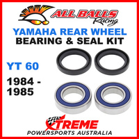 ALL BALLS 25-1404 REAR WHEEL BEARING KIT YAMAHA YT60 1984-1985 ATV