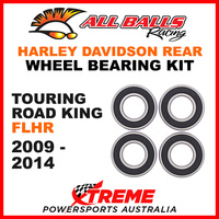 All Balls 25-1405 HD Touring Road King FLHR 2009-2014 Rear Wheel Bearing Kit