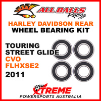 All Balls 25-1405 HD Touring Street Glide CVO FLHXSE2 2011 Rear Wheel Bearing Kit