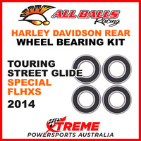 All Balls 25-1405 HD Touring Street Glide Special FLHXS 2014 Rear Wheel Bearing Kit