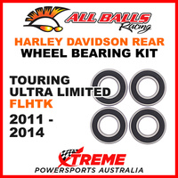 All Balls 25-1405 HD Touring Ultra Limited FLHTK 2011-2014 Front Wheel Bearing Kit