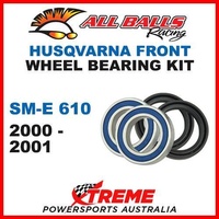 MX Front Wheel Bearing Kit Husqvarna SM-E610 SM E610 2000-2001, All Balls 25-1413