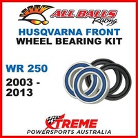 MX Front Wheel Bearing Kit Husqvarna WR250 WR 250 2003-2013, All Balls 25-1415