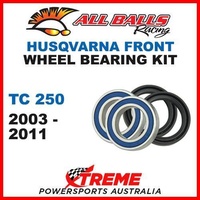 MX Front Wheel Bearing Kit Husqvarna TC250 TC 250 2003-2011 Moto, All Balls 25-1415