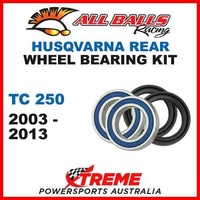 MX Rear Wheel Bearing Kit Husqvarna TC250 TC 250 2003-2013 Moto, All Balls 25-1420