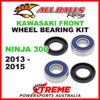 All Balls 25-1444 Kawasaki Ninja 300 2013-2015 Front Wheel Bearing Kit