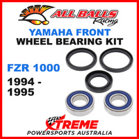 All Balls 25-1450 Yamaha FZR1000 FZR 1000 1994-1995 Front Wheel Bearing Kit