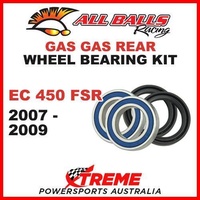 MX Rear Wheel Bearing Kit Gas-Gas EC450 EC 450 FSR 2007-2009 Moto, All Balls 25-1458