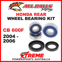 All Balls 25-1468 Honda CB600F CB 600F 2004-2006 Rear Wheel Bearing Kit