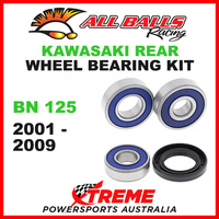 25-1486 Kawasaki BN125 BN 125 2001-2009 Rear Wheel Bearing Kit