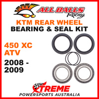 25-1507 KTM 450 XC ATV 2008-2009 Rear Wheel Bearing Kit