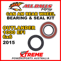 25-1516 ATV REAR WHEEL BEARING KIT CAN AM OUTLANDER 1000 EFI 6X6 2015