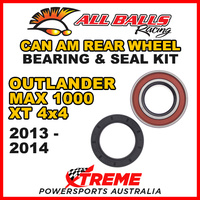 25-1516 ATV REAR WHEEL BEARING KIT CAN AM OUTLANDER MAX 1000 XT 4X4 2013-2014