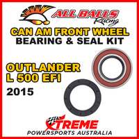 25-1516 ATV FRONT WHEEL BEARING KIT CAN-AM OUTLANDER L 500 EFI 2015