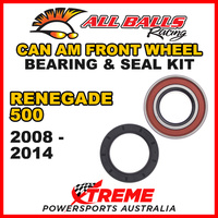 25-1516 ATV FRONT WHEEL BEARING KIT CAN-AM RENEGADE 500 2008-2014