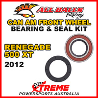 25-1516 ATV FRONT WHEEL BEARING KIT CAN-AM RENEGADE 500 XT 2012