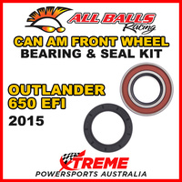 25-1516 ATV FRONT WHEEL BEARING KIT CAN-AM CAN AM OUTLANDER 650 EFI 2015