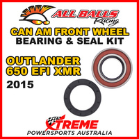 25-1516 ATV FRONT WHEEL BEARING KIT CAN-AM CAN AM OUTLANDER 650 EFI XMR 2015