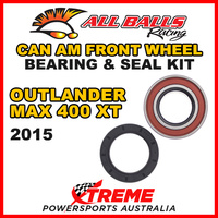 25-1516 ATV FRONT WHEEL BEARING KIT CAN-AM OUTLANDER MAX 400 XT 2015