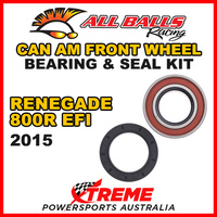 ALL BALLS 25-1516 ATV FRONT WHEEL BEARING KIT CAN AM RENEGADE 800R EFI 2015