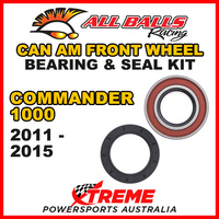 ALL BALLS 25-1516 ATV FRONT WHEEL BEARING KIT CAN AM COMMANDER 1000 2011-2015