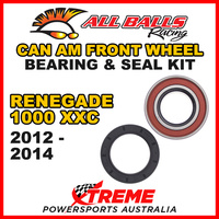 ALL BALLS 25-1516 ATV FRONT WHEEL BEARING KIT CAN AM RENEGADE 1000 XXC 2012-2014