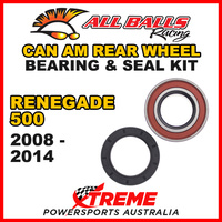 25-1516 ATV REAR WHEEL BEARING KIT CAN AM RENEGADE 500 2008-2014