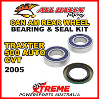 25-1518 ATV REAR WHEEL BEARING KIT CAN AM TRAXTER 500 AUTO CVT 2005