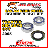 25-1518 ATV REAR WHEEL BEARING KIT CAN AM TRAXTER 650 AUTO CVT 2005