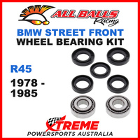 All Balls 25-1523 BMW R45 1978-1985 Front Wheel Bearing Kit