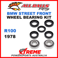 All Balls 25-1523 BMW R100 1978 Front Wheel Bearing Kit