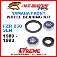 All Balls 25-1525 Yamaha FZR250 3LN 1989-1993 Front Wheel Bearing Kit