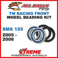 MX Front Wheel Bearing Kit TM Racing SMX125 SMX 125 2005-2006, All Balls 25-1549