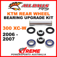 All Balls 25-1552 KTM 300XC-W 300 XC-W 2006-2007 Rear Wheel Bearing Upgrade Kit