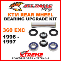 All Balls 25-1552 KTM 360EXC 360 EXC 1996-1997 Rear Wheel Bearing Upgrade Kit